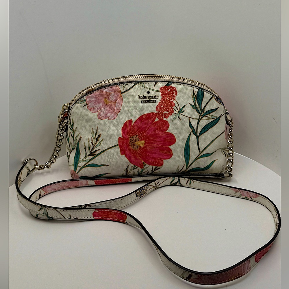 Kate Spade floral cross body bag